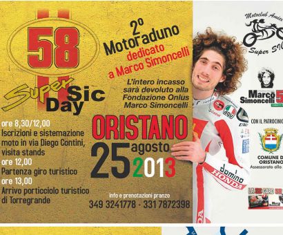 AL VIA L’ASTA ONLINE DELLA FONDAZIONE MARCO SIMONCELLI ONLUS AL VIA L’ASTA ONLINE DELLA FONDAZIONE MARCO SIMONCELLI ONLUS