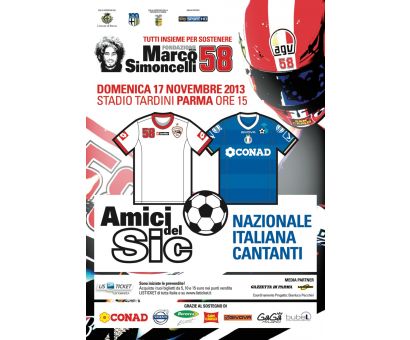 Football game between Sic’s friends and Italian Singers Football game between Sic’s friends and Italian Singers